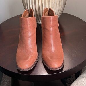 Gianni Bini Brown Ankle Booties
